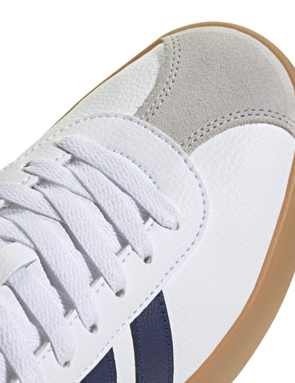 adidas VL Court 3.0 Leather Trainers - White/Blueimages5- The Sports Edit
