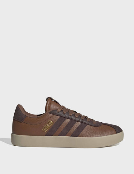 adidas VL Court 3.0 Leather Trainers - Brownimages1- The Sports Edit
