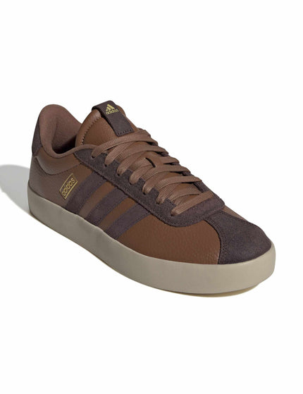 adidas VL Court 3.0 Leather Trainers - Brownimages2- The Sports Edit