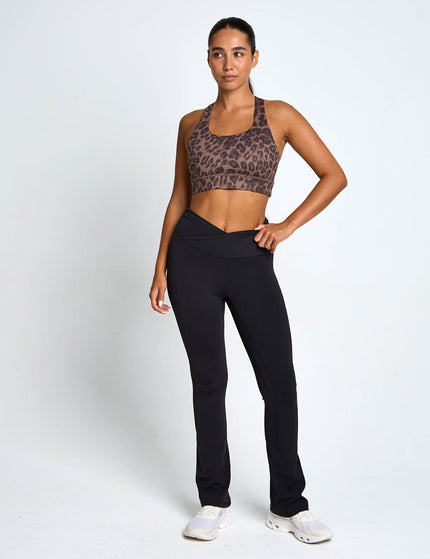 Lilybod Astrid Ultra-Core Sports Bra - Brown Pattern Leopard Printimages6- The Sports Edit