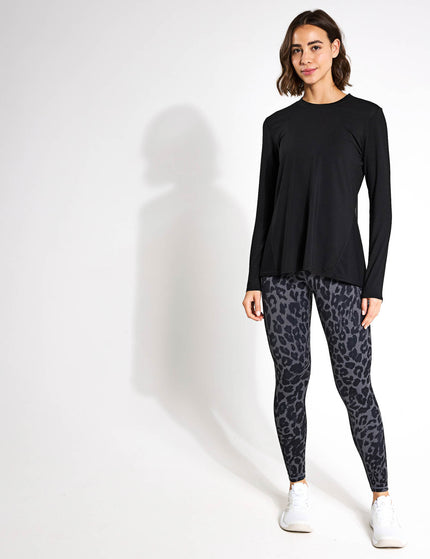 Lilybod Kendall Long Sleeve Top - Blackimages4- The Sports Edit