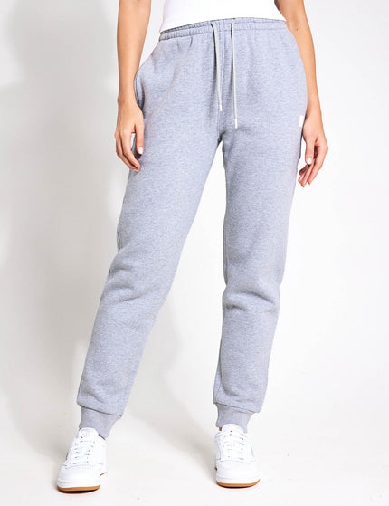 Lilybod Millie Slim Fleece Track Pant - Grey Marlimages1- The Sports Edit