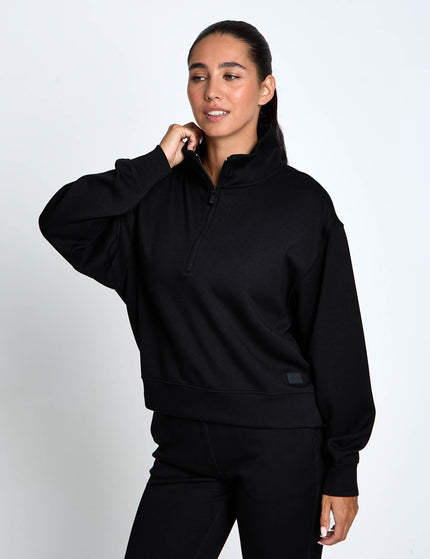 Lilybod Oxford Zip Sweat - Blackimages1- The Sports Edit