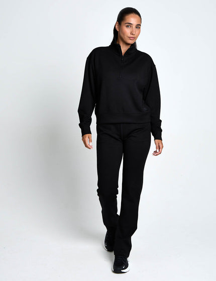 Lilybod Oxford Zip Sweat - Blackimages6- The Sports Edit