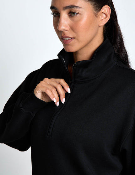 Lilybod Oxford Zip Sweat - Blackimages3- The Sports Edit
