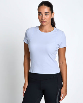 Ruby Air-Core Long Tee - Vapor Blue