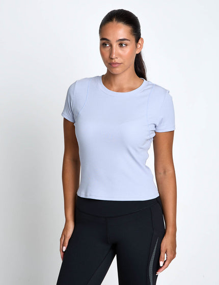 Lilybod Ruby Air-Core Long Tee - Vapor Blueimages1- The Sports Edit