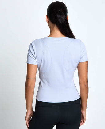 Ruby Air-Core Long Tee - Vapor Blue