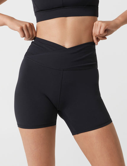 Lilybod Addison Cloud-Core Wrap Short - Blackimages1- The Sports Edit