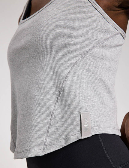 Lilybod Jodie Tank - Grey Marleimages4- The Sports Edit