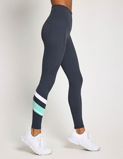 Lilybod Limitless Legging - Charcoal/Tealimages2- The Sports Edit