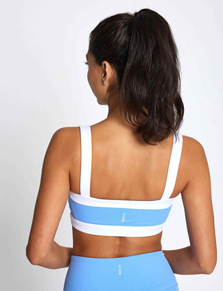 Sara Sports Bra - Azure Blue