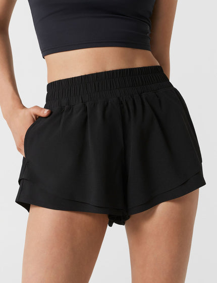 Lilybod Sydney Running Short - Blackimages4- The Sports Edit