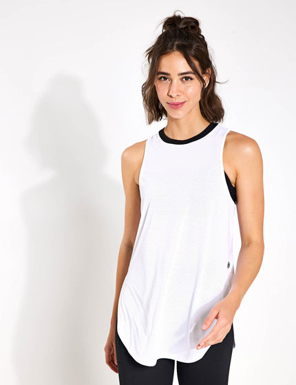 Lilybod Zela Tank Top - Whiteimages1- The Sports Edit