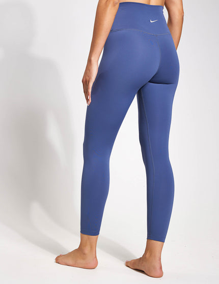 Nike Yoga Dri-FIT 7/8 Leggings - Diffused Blue/Particle Greyimages2- The Sports Edit