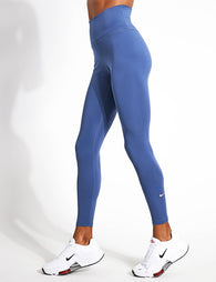 Buy Nike Blue One Mid Rise Leggings from Next Austria