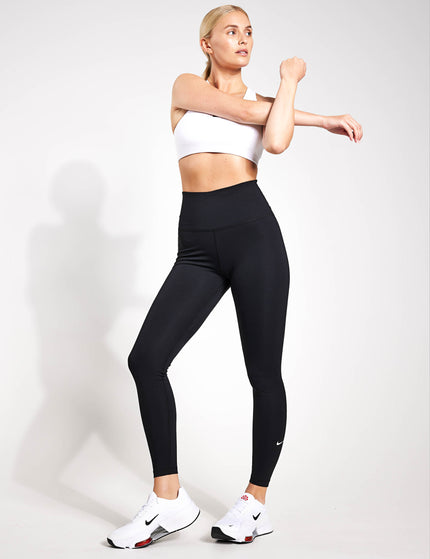 Nike One High-Rise Leggings - Black/Whiteimages4- The Sports Edit