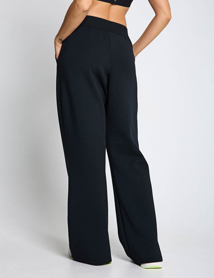 Nike 24.7 ImpossiblySoft Dri-FIT Loose Flared Pants - Black/Dark Smoke Greyimages2- The Sports Edit