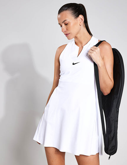 Nike Dri-FIT Advantage Tennis Dress - White/Blackimages1- The Sports Edit