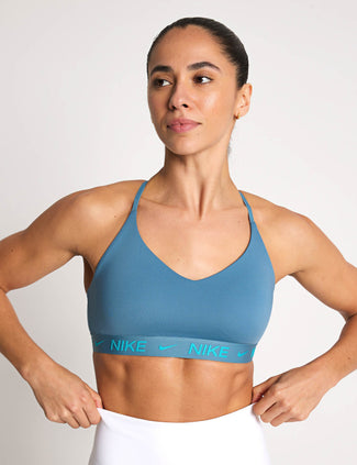 Indy Light Support Sports Bra - Smokey Blue