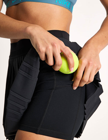 Nike NikeCourt Advantage Dri-FIT Pleated Tennis Skirt - Blackimages3- The Sports Edit