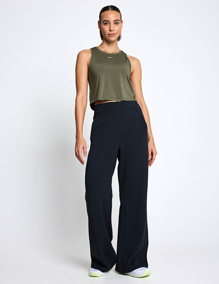 Nike One Classic Dri-FIT Cropped Tank - Medium Olive/Whiteimages4- The Sports Edit