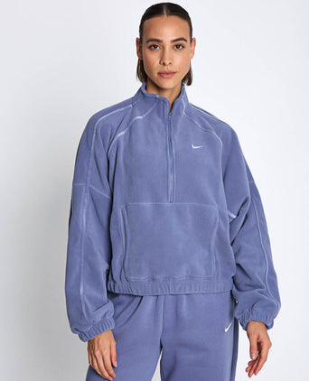 One Therma-FIT Polar Half-Zip Top - World Indigo/White