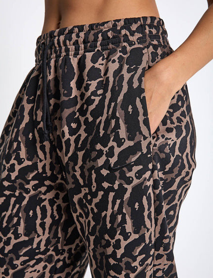 Nike Sportswear Phoenix Fleece Oversized Printed Sweatpants - Black/Ironstone/Blackimages3- The Sports Edit