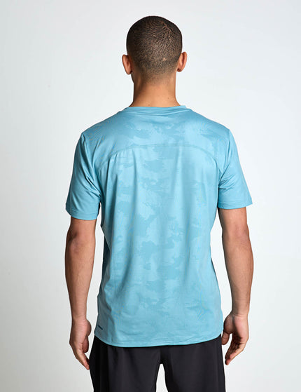 PUMA Cloudspun Embossed Short Sleeve T-Shirt - Baltic Sea Blueimages2- The Sports Edit