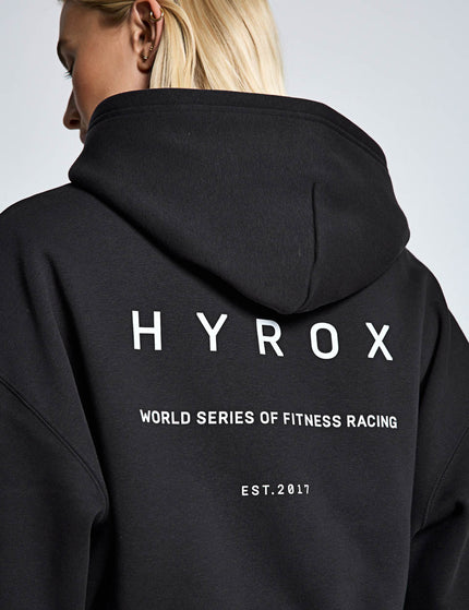 PUMA Puma x Hyrox World Cropped Hoodie - Flat Dark Grey - NEEDS SPEC CHECKimages4- The Sports Edit