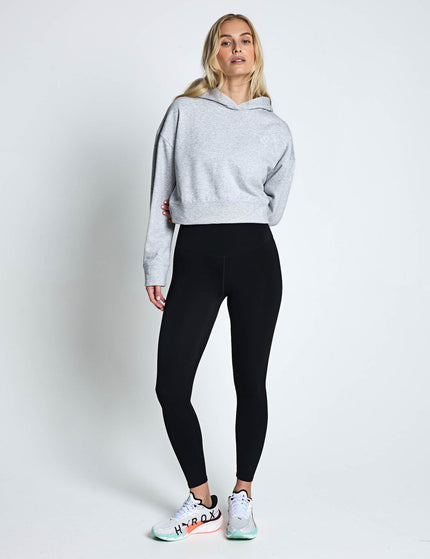 PUMA Puma x Hyrox World Cropped Hoodie - Light Grey Heather - NEEDS SPEC CHECKimages4- The Sports Edit