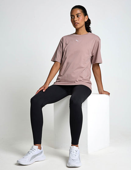 PUMA Essentials Relaxed Tee - Sandstoneimages5- The Sports Edit