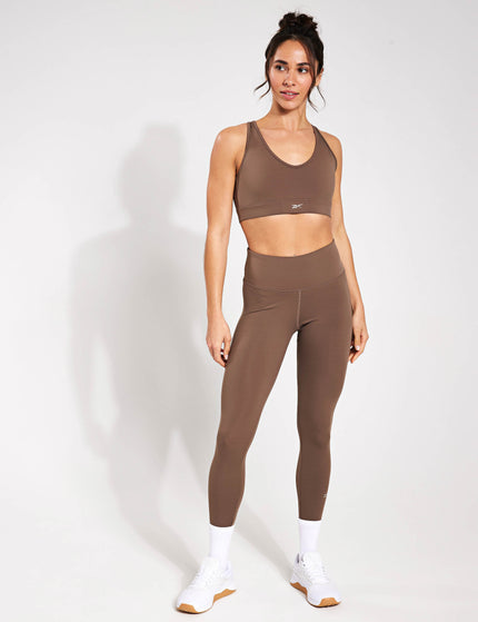 Reebok Active Collective Dreamblend 7/8 Leggings - Utility Brownimages3- The Sports Edit