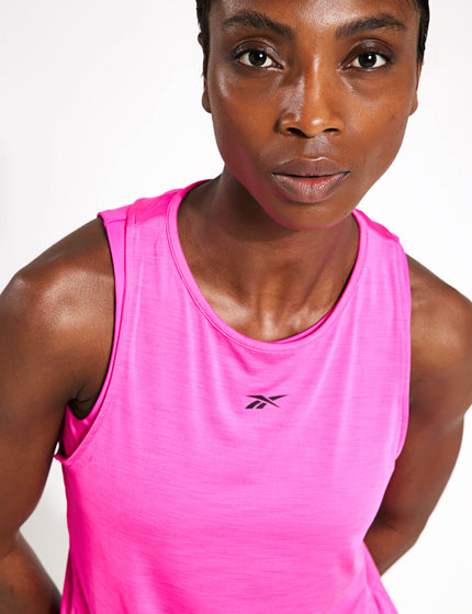 Reebok Chill Athletic Tank Top - Laser Pinkimages3- The Sports Edit
