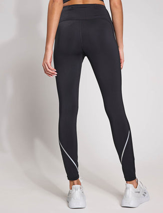 Lux Speed High Waisted Leggings - Black