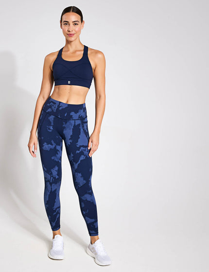 Sweaty Betty Power Medium Support Sports Bra - Navy Blueimages4- The Sports Edit