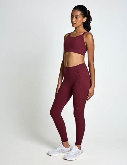 Sweaty Betty Runner's High Power 7/8 Leggings - Merlot Redimages5- The Sports Edit