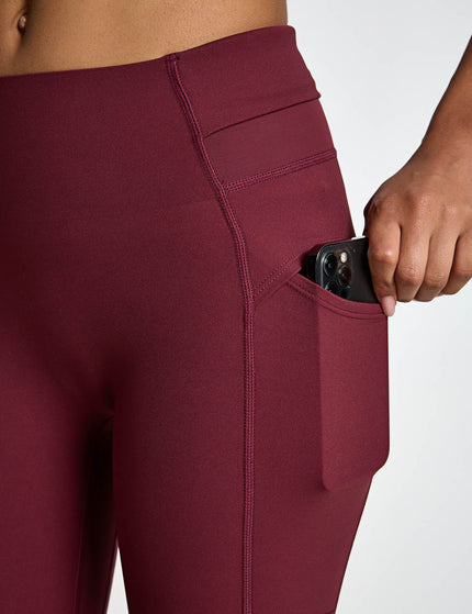 Sweaty Betty Runner's High Power 7/8 Leggings - Merlot Redimages3- The Sports Edit