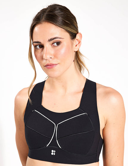 Sweaty Betty Zero Gravity Running Bra - Blackimages1- The Sports Edit