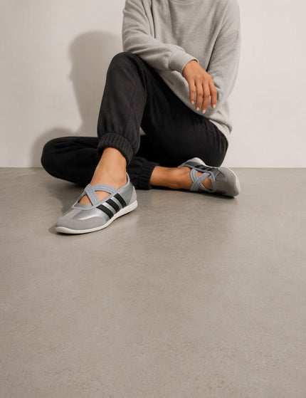 adidas Barreda Mary Jane Shoes - Silver Metallic/Core Black/Off Whiteimages2- The Sports Edit