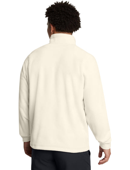 Under Armour Expanse Fleece Half Zip - Summit White/Blackimages3- The Sports Edit