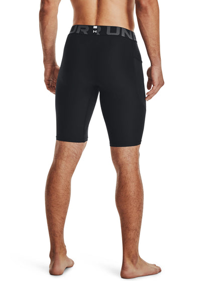 Under Armour HeatGear Armour Long Shorts - Black/Whiteimages3- The Sports Edit