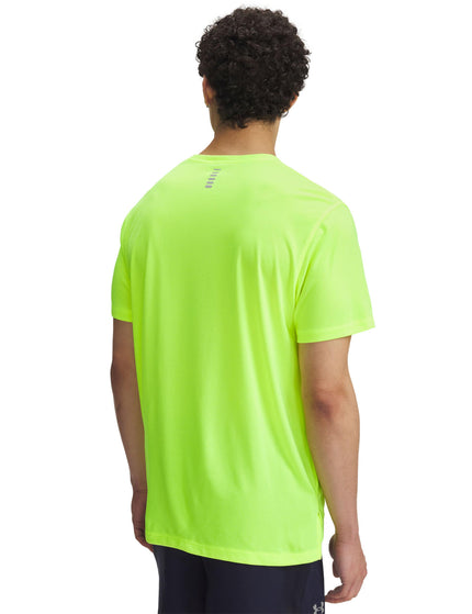 Under Armour Launch Shortsleeve - High Vis Yellow/Reflectiveimages2- The Sports Edit