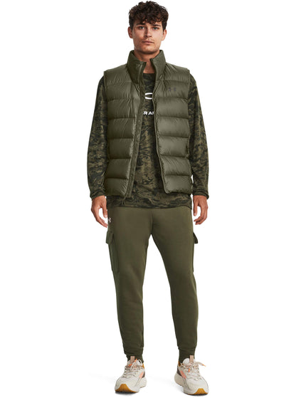 Under Armour Rival Fleece Cargo Jogger - Marine OD Green/Whiteimages3- The Sports Edit