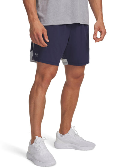 Under Armour Tech Vent 2in1 Short - Midnight Navy/Mod Gray/Mod Grayimages1- The Sports Edit