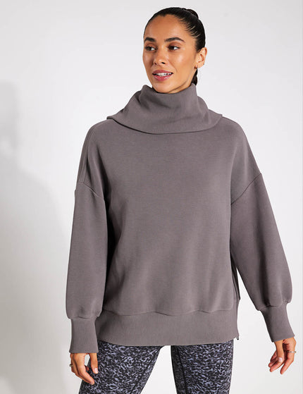 Varley Milton Sweat - Deep Charcoalimages1- The Sports Edit