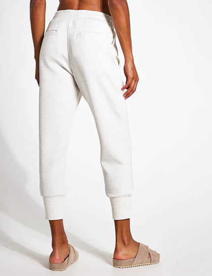 Varley The Slim Cuff Pant 25 Ivory Marlimages2- The Sports Edit