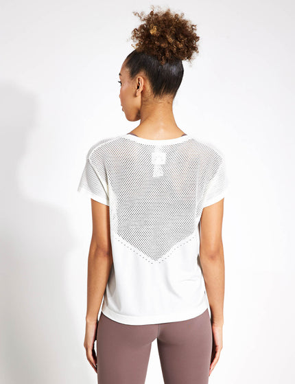Varley Calloway Boxy Tee - Snow Whiteimages2- The Sports Edit