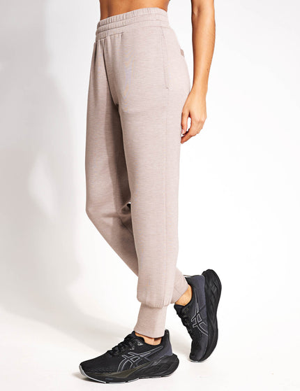 Varley The Slim Cuff Pant 27.5" - Taupe Marlimages2- The Sports Edit