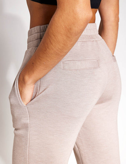 Varley The Slim Cuff Pant 27.5" - Taupe Marlimages4- The Sports Edit